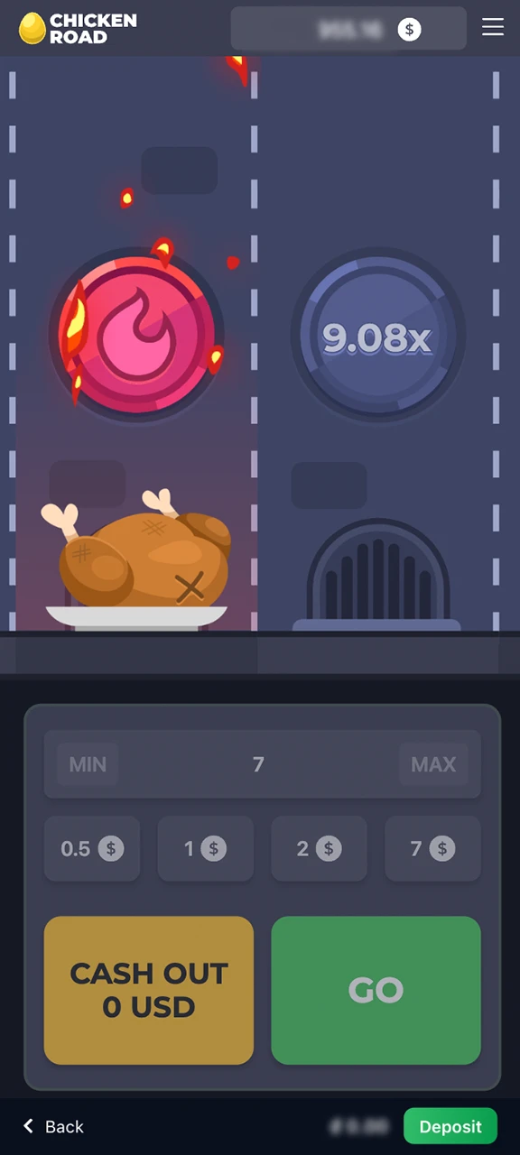 Try your luck playing Chicken Road at 1win online casino.